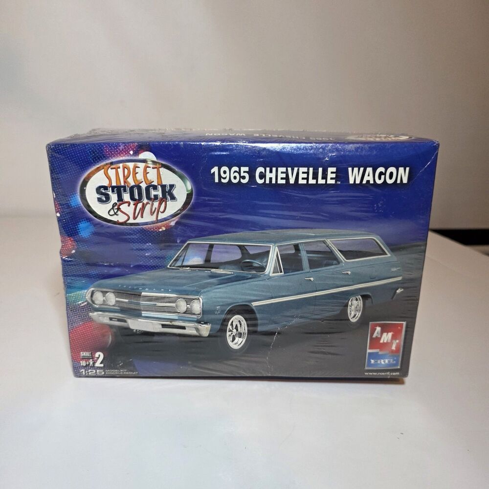 1965 Chevelle Wagon Model Kit Factory Sealed AMT ERTL No Cement No Paints 1:25